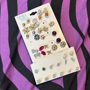 Time and Tru Mixed Metal Earring Collection